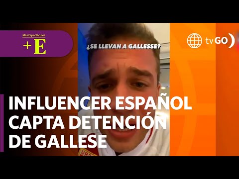 Influencer español es testigo de incidente de selección peruana | Más Espectáculos (HOY)
