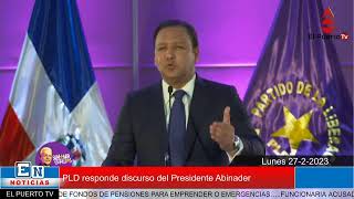 EN VIVO Abel Martínez responde discurso al Presidente Abinader Domiplay