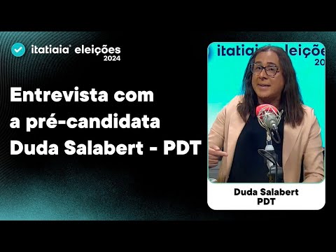 ENTREVISTA COM A PRÉ-CANDIDATA A PREFEITURA DE BH: DEPUTADA FEDERAL DUDA SALABERT (PDT)