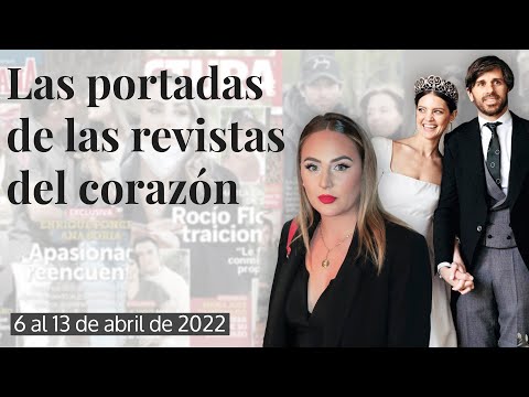 De la disputa entre las hijas de Rocío Dúrcal a una boda aristocrática | Portadas de las revistas