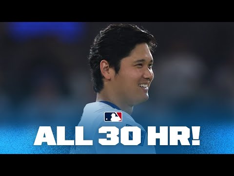 Shohei Ohtanis first 30 home runs of 2025! | 大谷翔平 30号放つ