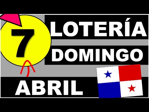 Resultados Sorteo Loteria Domingo 7 de Abril 2024 Loteria Nacional de Panama Sorteo Hoy Dominical