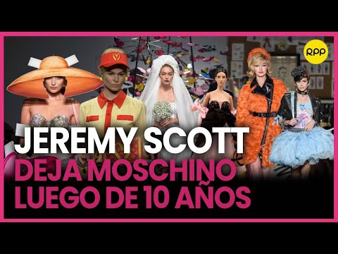 ¿Qué significa la salida de Jeremy Scott de Moschino? Lo analizamos en Mucha Moda