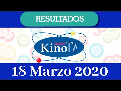 Loteria Super Kino TV Resultado de hoy 18 de Marzo del 2020