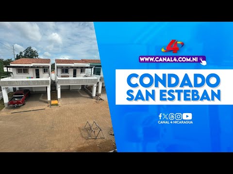 Inauguran 3ra y 4ta etapa del proyecto habitacional condado San Esteban en carretera a Masaya
