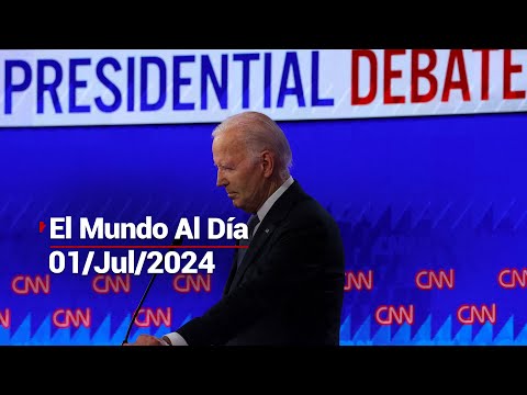 #ElMundoAlDía 01/07/24 | Joe Biden mantiene su candidatura tras reunión con asesores