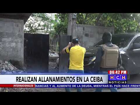 En la colonia Sarmiento de la Ceiba,FNAMP realiza allanamiento como parte del combate al narco menud