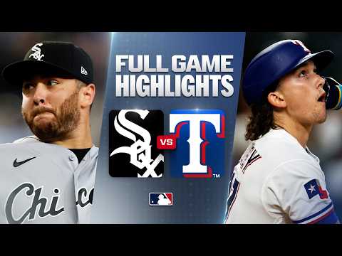 시카고 화이트삭스 vs 텍사스 레인저스: 공식 풀 경기 하이라이트 (7월 22) | 2026 MLB 시즌