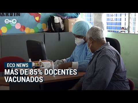 Más de 85% docentes vacunados en Panamá | Eco News
