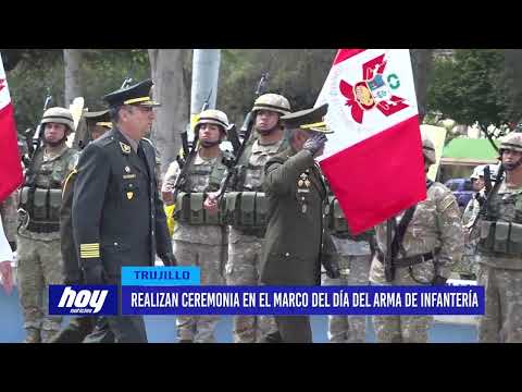 Realizan ceremonia en el marco del “Día del Arma de Infantería Peruana”