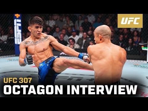 Mario Bautista Octagon Interview | UFC 307