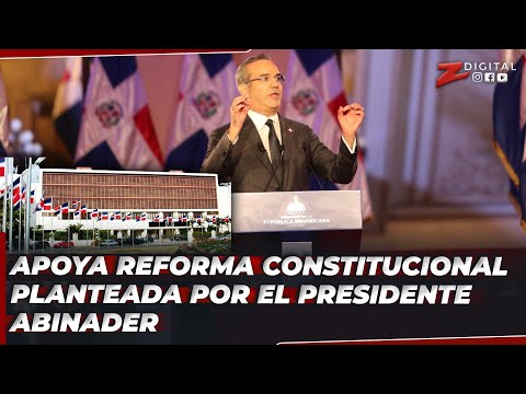 Elvis Lima apoya reforma constitucional planteada por el presidente Abinader