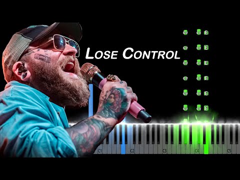 Teddy Swims - Lose Control Piano Tutorial