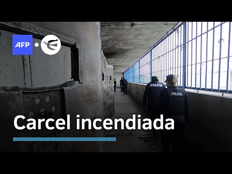 Seis presos mueren en incendio en una cárcel de Uruguay