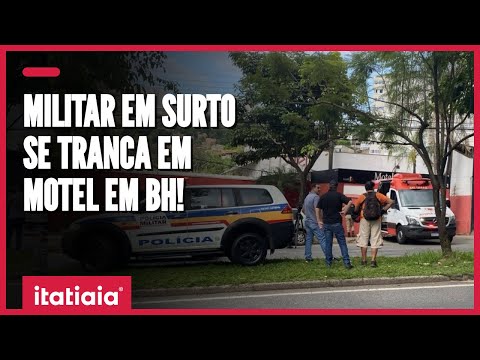 POLICIAL MILITAR SE TRANCA EM QUARTO DE MOTEL; BOPE NEGOCIA RENDIÇÃO