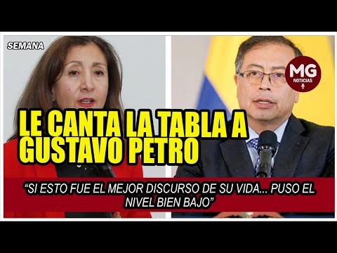 INGRID BETANCOURT LE CANTA LA TABLA A GUSTAVO PETRO  Puso el nivel bien bajo