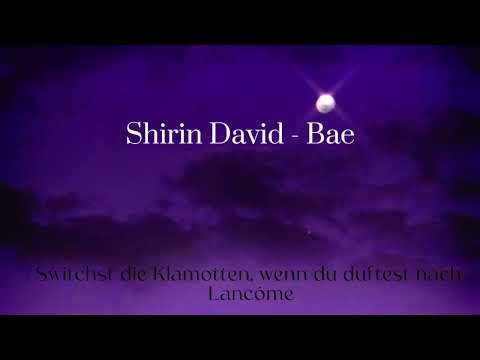 Shirin David - Bae (slowed + lyrics)