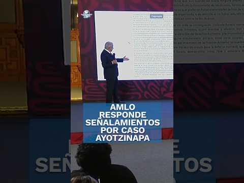 “No me estoy chupando el dedo”, dice AMLO sobre caso Ayotzinapa #shorts