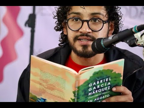 En agosto nos vemos, novela póstuma de Gabriel García Márquez. Ezra Alcázar en FIL Alameda Central