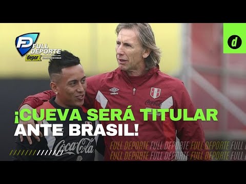 Brasil vs Perú: Christian Cueva será titular en el debut de la COPA AMÉRICA