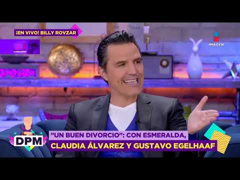 En vivo, Billy Rovzar revela cómo fue grabar 'Un buen divorcio' con su esposa Claudia Álvarez | DPM