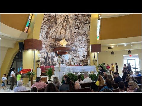Ermita de la Caridad del Cobre en Miami en domingo de Pascua