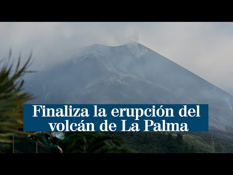 Finaliza la erupción del volcán de La Palma