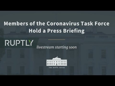 LIVE: Trump and members of US coronavirus task force hold press briefing