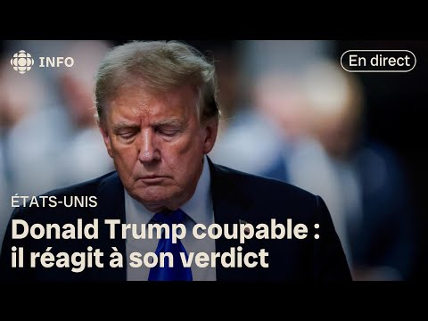 Donald Trump coupable : revoyez sa conférence de presse