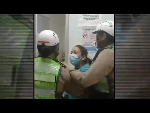 Piura: policía detiene a enfermera en plena sala de operaciones
