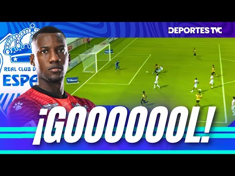 ¡Gol de Darixon Vuelto! Real España en fiesta, ventaja de dos en menos de un minuto