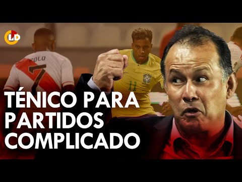 Planteamiento de Juan Reynoso ante Brasil y Paraguay: Tenemos técnico para partidos complicados
