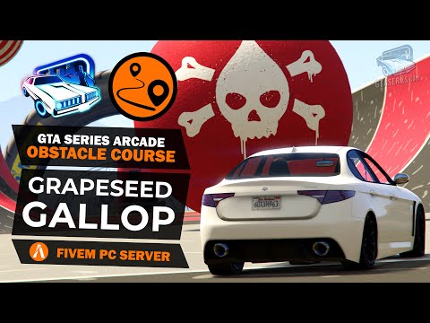 GTA Series Arcade Obstacle Challenge - Grapeseed Gallop