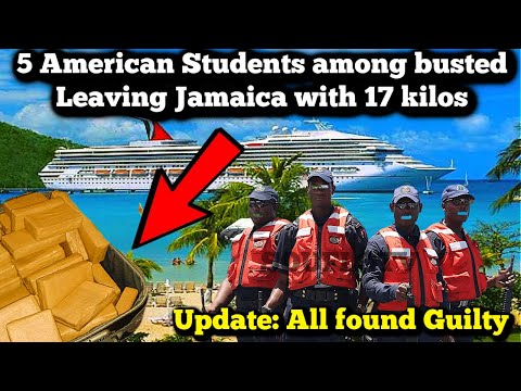 5 American College Students Among Group Busted Leaving Jamaica with Kilos