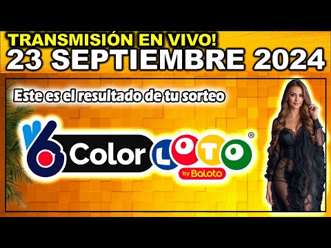 Resultado Colorloto LUNES 23 de septiembre 2024 #Colorloto #chance