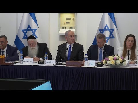 Israeli Prime Minister holds a special cabinet meeting to mark 'Jerusalem Day'