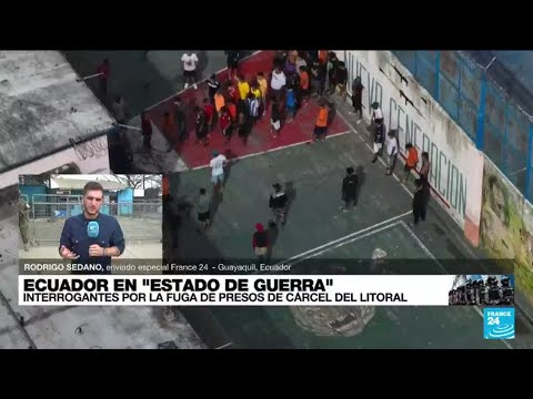 Informe desde Guayaquil: interrogantes por fuga de presos en Cárcel del Litoral • FRANCE 24 Español