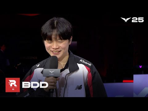 Bdd 인터뷰 | BFX vs KT | 05.25 | 2025 LCK