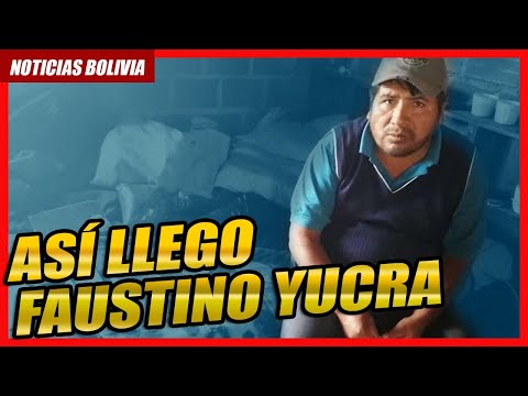 ? Faustino Yucra es trasladado a la Felcc de Santa Cruz y Fiscalía pide su detención en Palmasola ?