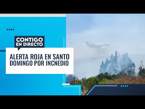 ALERTA ROJA en Santo Domingo por INCENDIO FORESTAL - Contigo en Directo