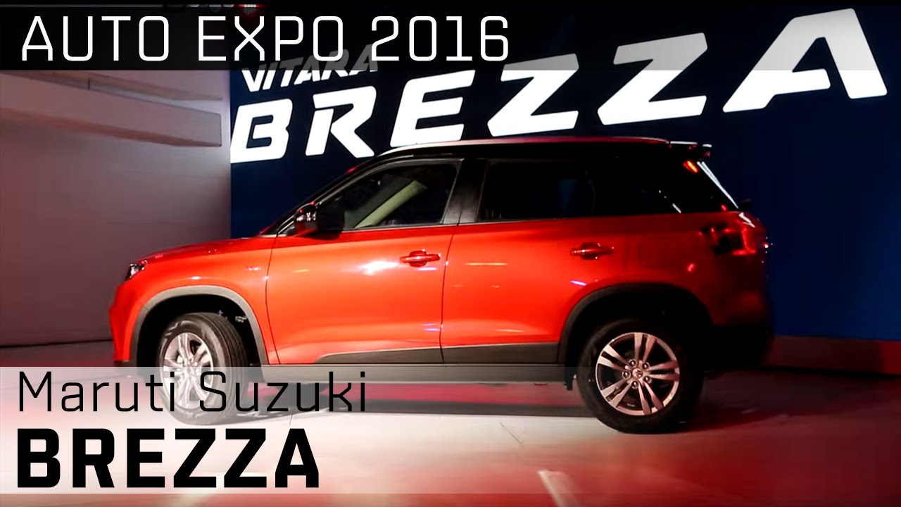 Maruti Suzuki Vitara Brezza :: 2016 Auto Expo WalkAround Video :: ZigWheels