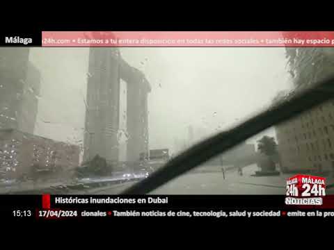 Noticia - Históricas inundaciones en Dubai