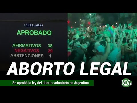 El ABORTO voluntario es LEY en ARGENTINA