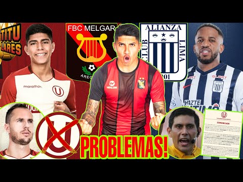 MELGAR: ALIANZA QUIERE PERJUDICARNOS! QUISPE y NOVICK BAJAS en UNIVERSITARIO? QUIÉN ARBITRA CLÁSICO?