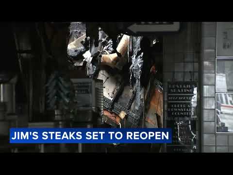 Iconic South Street cheesesteak shop set to reopen after devastating fire