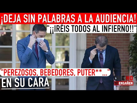 ¡LO NUNCA VISTO! HACE HISTORIA AL EXPLOTAR Y DECIR A LOS POLÍTICOS LO QUE MILLONES ESPAÑOLES PENSAMO