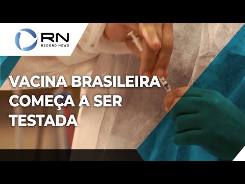 Vacina brasileira começa a ser testada na Bahia