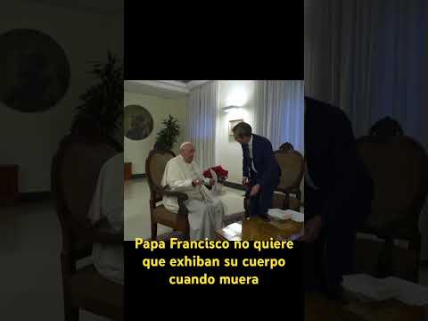 Francisco cambió el ritual del funeral de los Papás para que no se exhiban los restos mortales