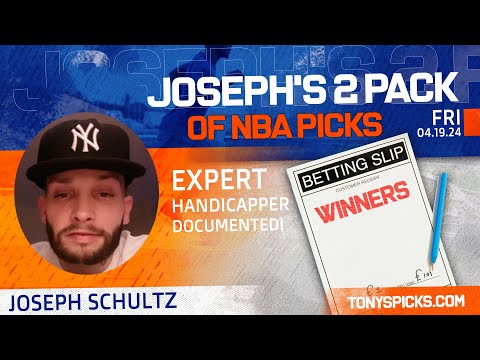2 FREE NBA Picks and Predictions on NBA Betting Tips by Joseph Schultz, Friday 4/19/2024