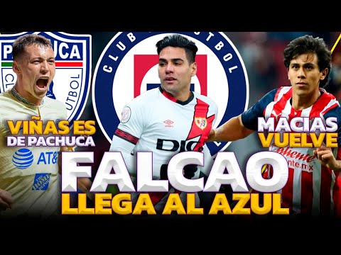 FALCAO a un PASO de CRUZ AZUL | TIGRES SENTENCIA FICHAJE DE LAINEZ | VIÑAS MUY CERCA DE TUZOS